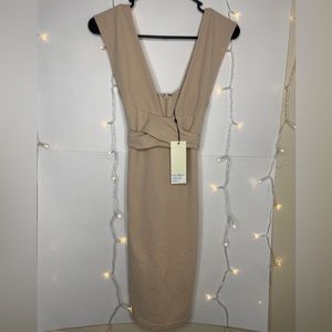 Dance & Marvel Nude Dress NEW WITH TAGS